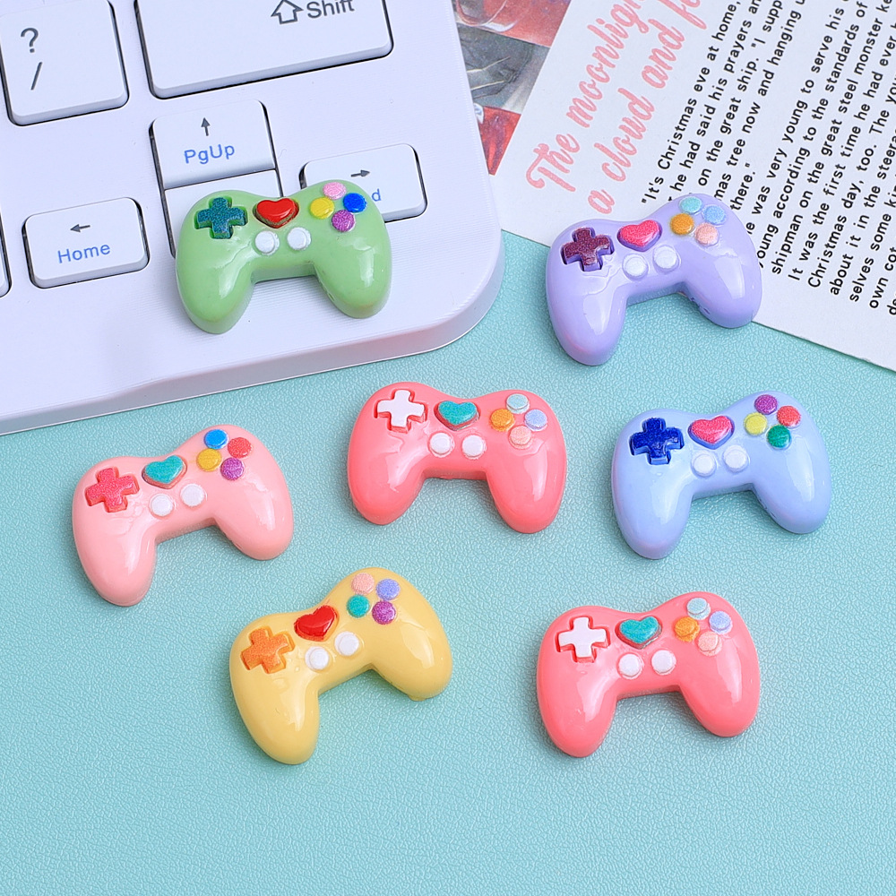 Gaming Console Keychain - 5 piezas de dijes de resina