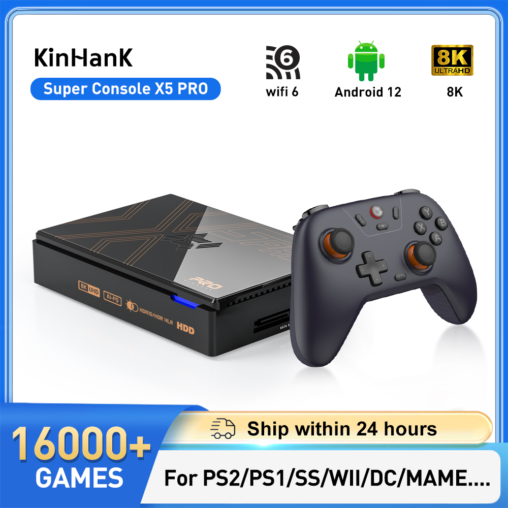 Gaming Console Old School - Consola de Videojuegos Retro Kinhank Super