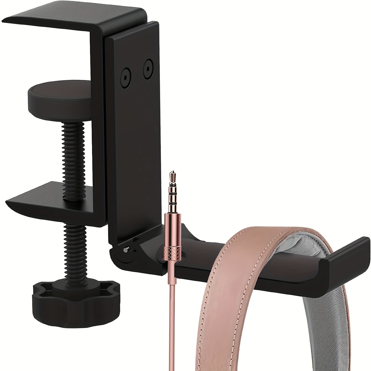 Gaming Console Desk - Soporte plegable de aluminio para auriculares