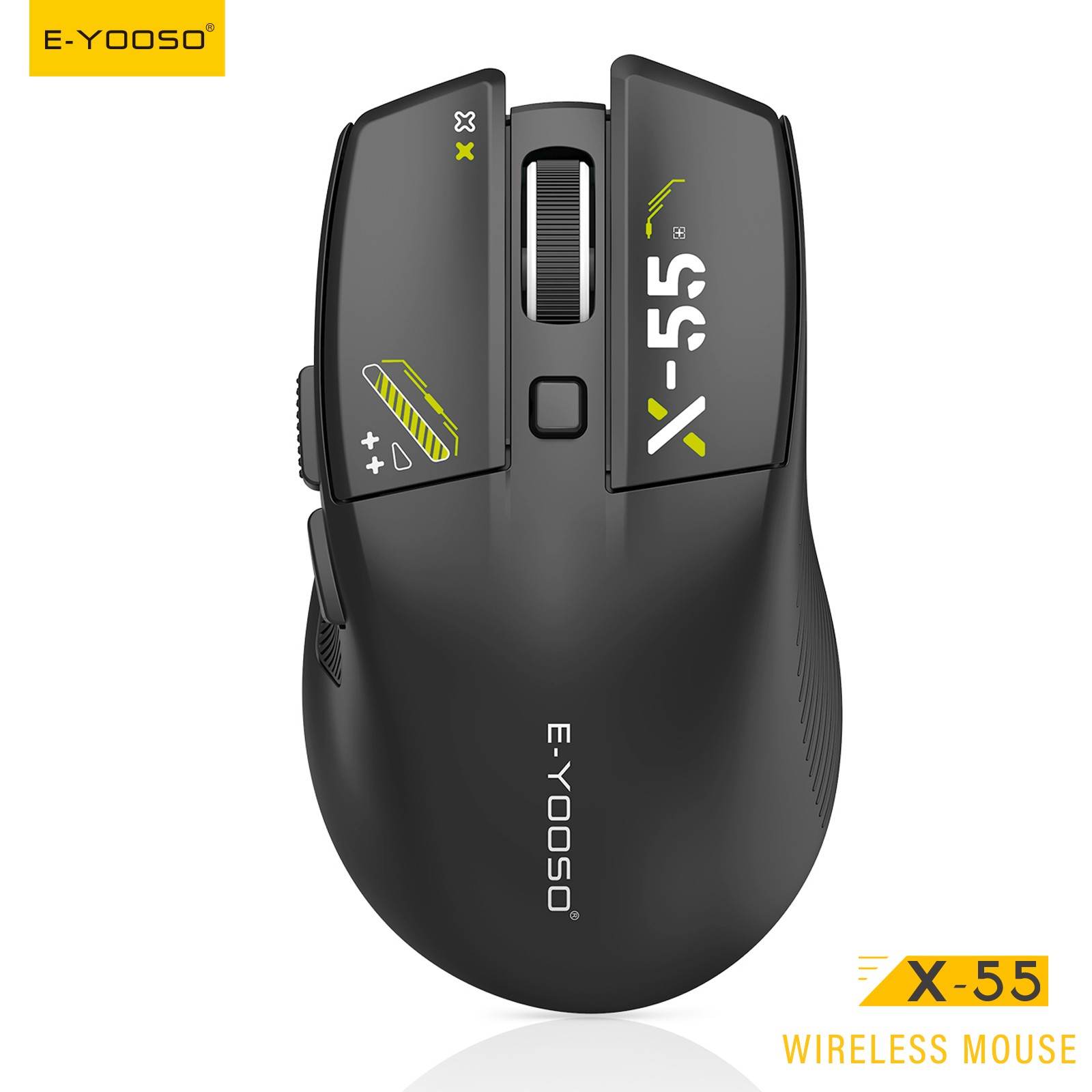 Gaming Console X55 - E-YOOOSO X-55, ratón inalámbrico silencioso de