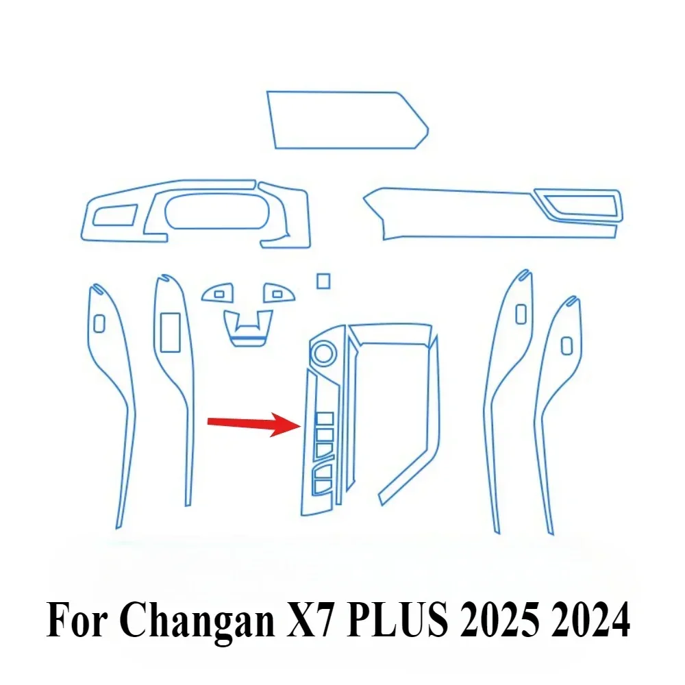 Gaming Console X7 - Película protectora para Changan X7 PLUS