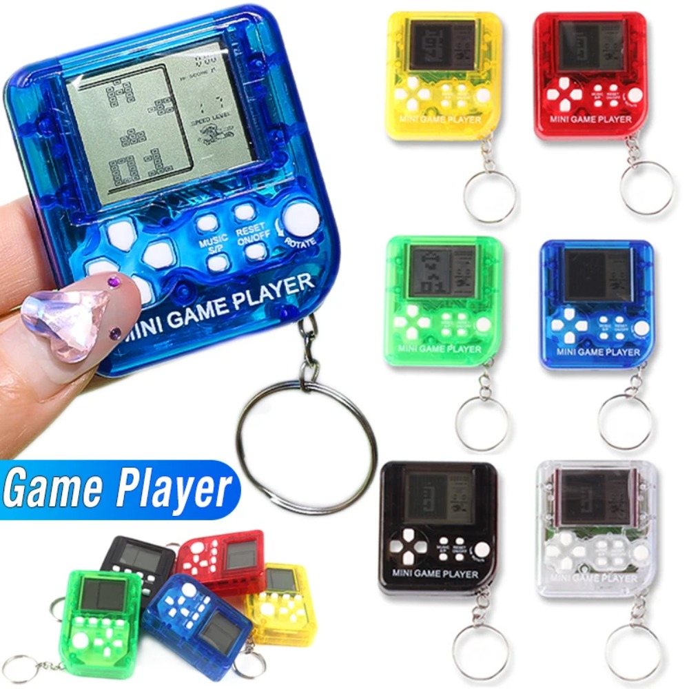 Gaming Console Keychain - Consola de Juegos Portátil Mini, Juegos
