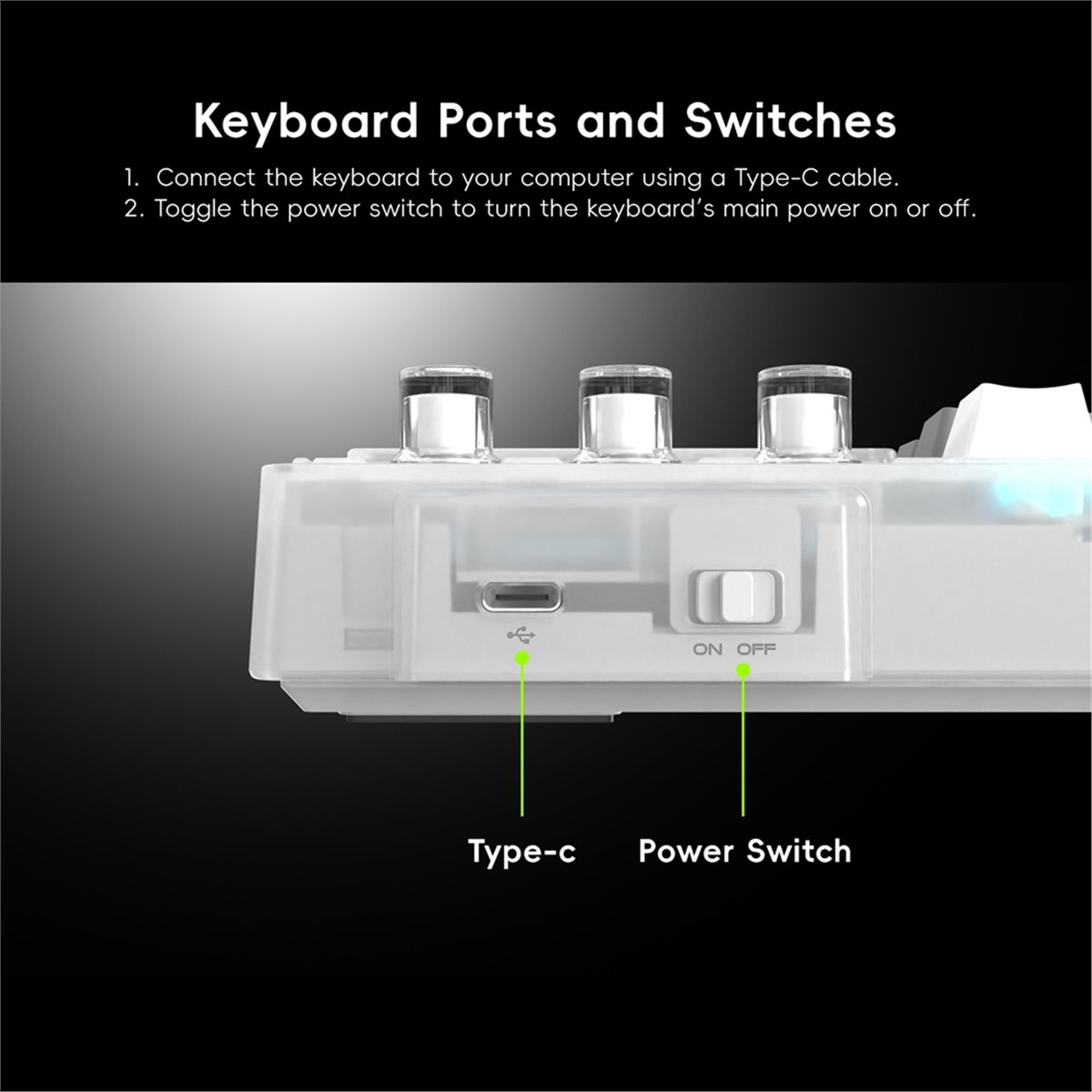 Gaming Console Keyboard - Teclado Mecánico Visual LCD popop K1