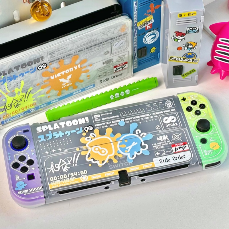 Gaming Console Free - Funda protectora fina Splatoon 3 Switch