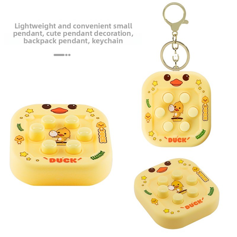 Gaming Console Keychain - Consola de Juegos Portátil Whack-a-Mole, Juguetes