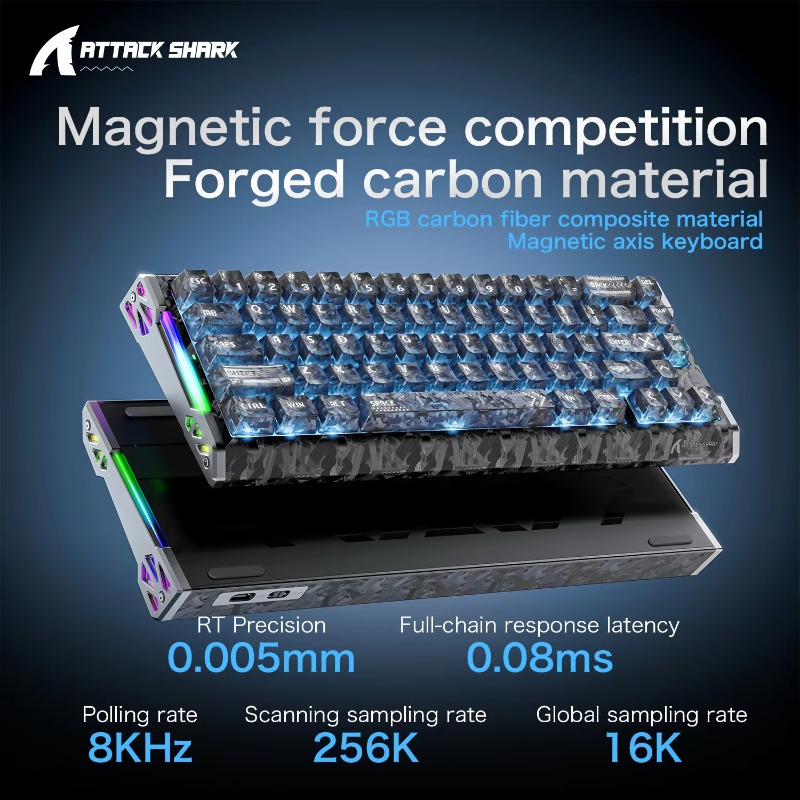 Teclado con eje magnético de f - Gaming Console Keyboard reseña y precio