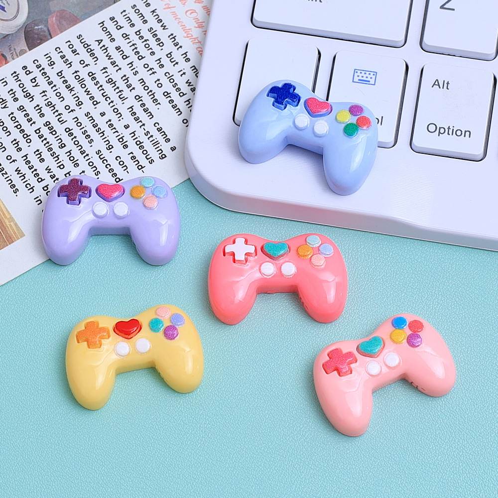 5 piezas de dijes de resina co - Gaming Console Keychain reseña y precio