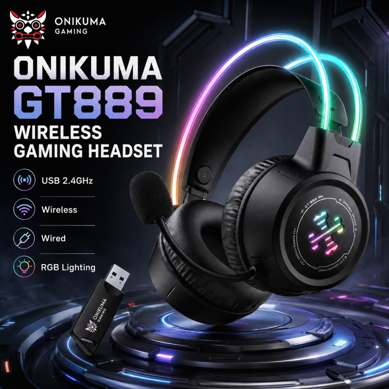 Auriculares para juegos ONIKUM - Gaming Console Apple reseña y precio