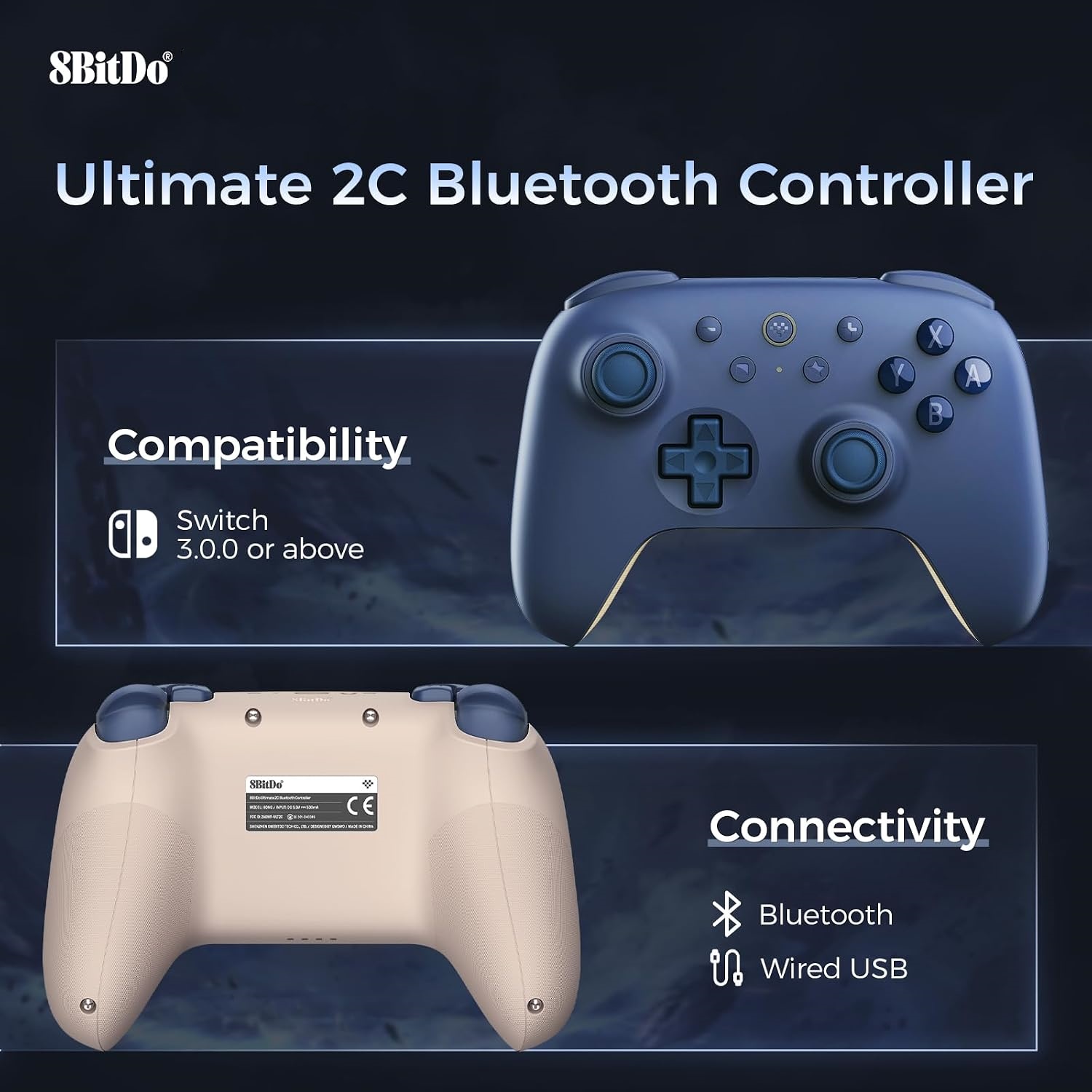 Mando Bluetooth 8BitDo Ultimat - Gaming Console Keyboard reseña y precio