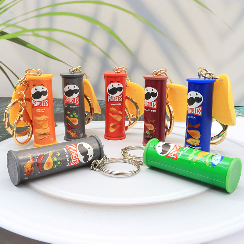 Llavero creativo con patatas f - Gaming Console Keychain reseña y precio