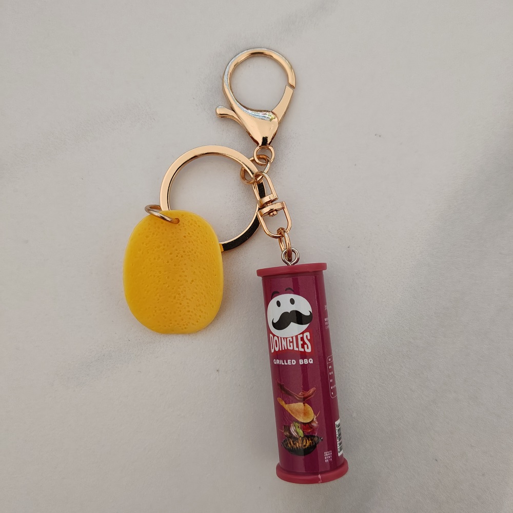 Llavero creativo con patatas f - Gaming Console Keychain reseña y precio