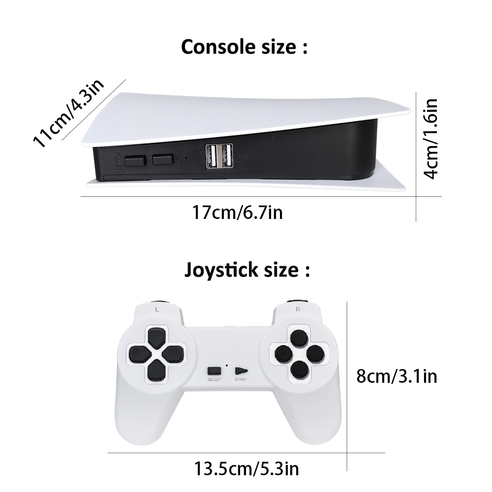 Nueva Consola de Juegos Portát - Gaming Console Old School reseña y precio