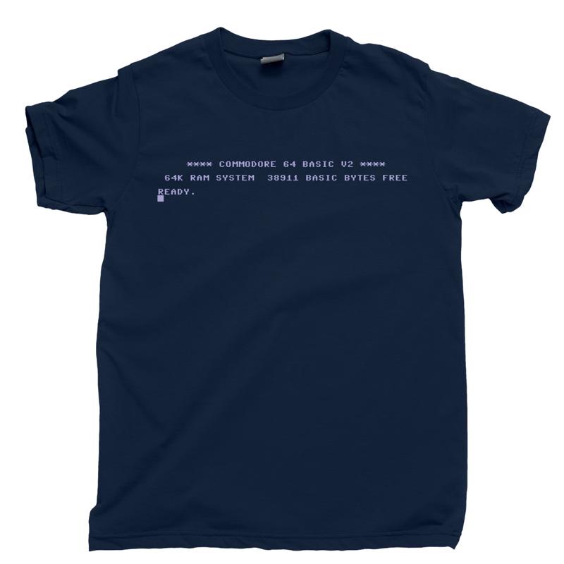Camiseta C64 Boot Commodore 12 - Gaming Console Old School reseña y precio