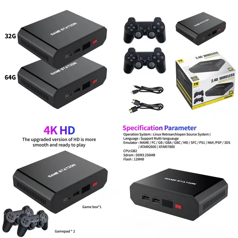 Consola de Videojuegos HD M8pl - Gaming Console Free reseña y precio