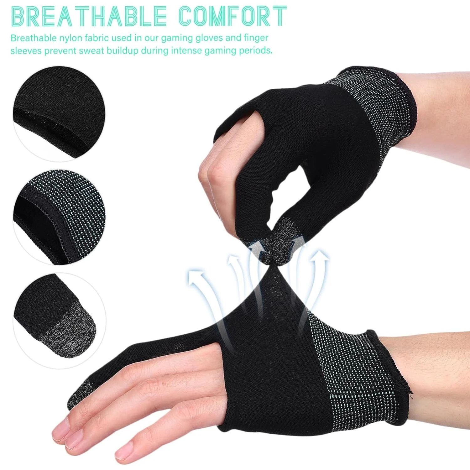 Guantes para Dedos y Pulgares, - Gaming Console For Ipad reseña y precio