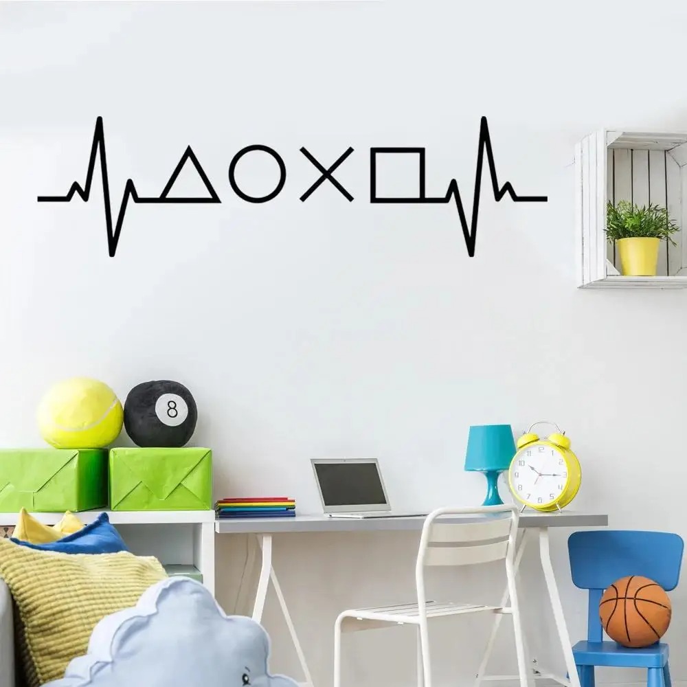 1 unidad de pegatinas de pared - Gaming Console Wallpaper reseña y precio
