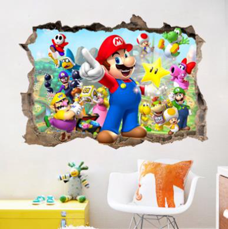 Pegatinas de póster de juegos  - Gaming Console Wallpaper reseña y precio