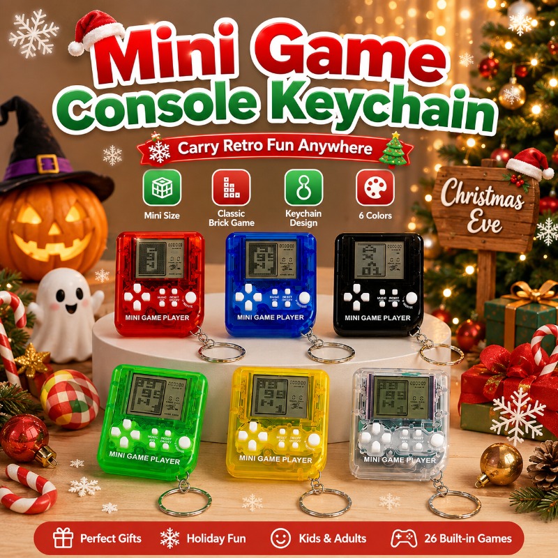 Consola de Juego Mini Tetris c - Gaming Console Keychain reseña y precio