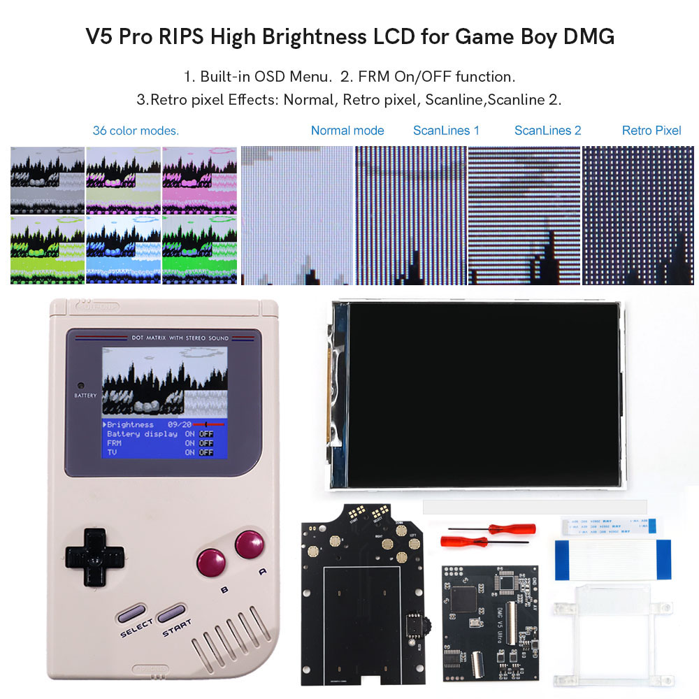 HISPEEDIDO Para GB Dmg V5 Pro, - Gaming Console Gp Pro reseña y precio