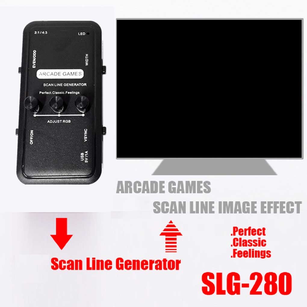 Generador de escaneo ajustable - Gaming Console Generations reseña y precio