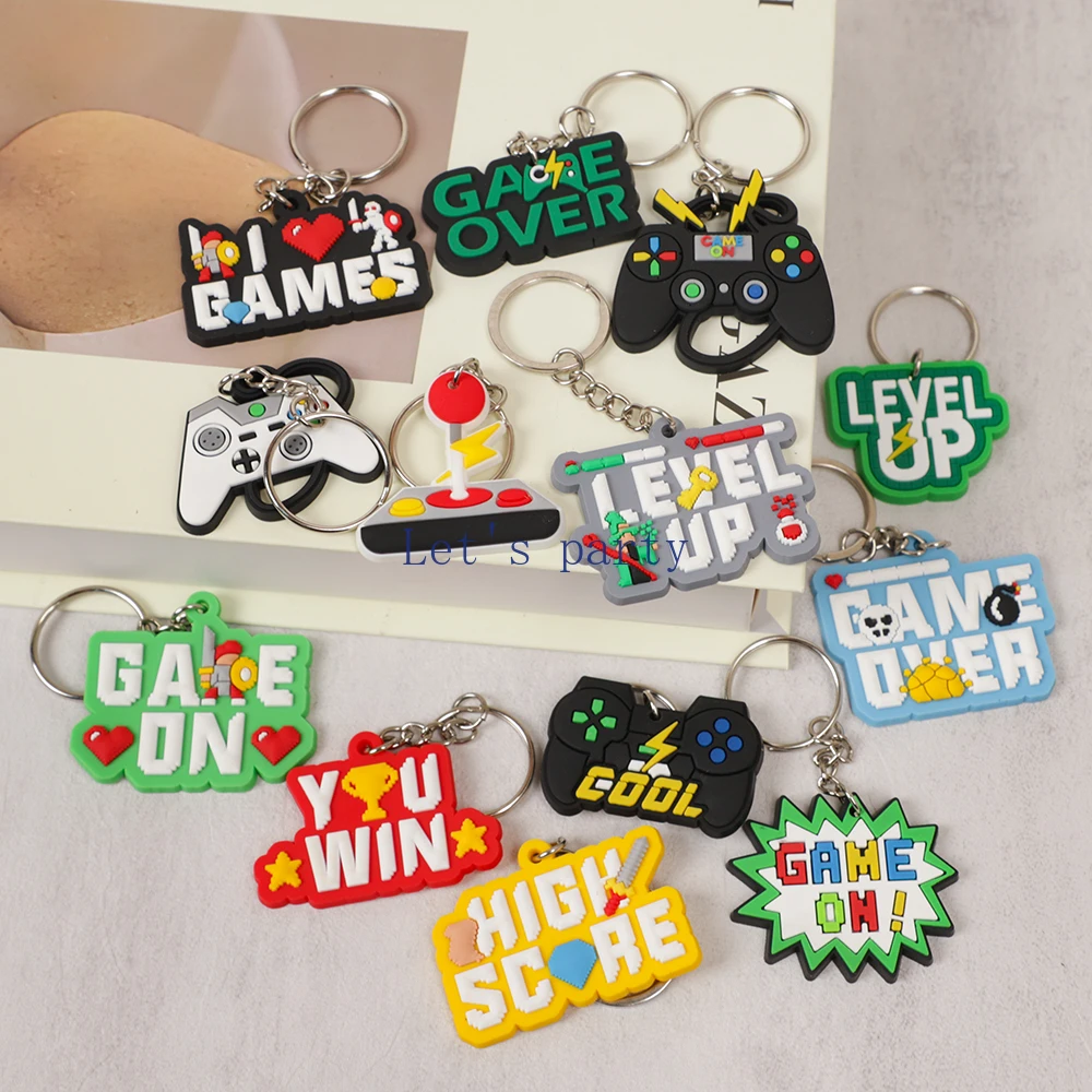 13 Uds. Llavero de PVC con tem - Gaming Console Keychain reseña y precio