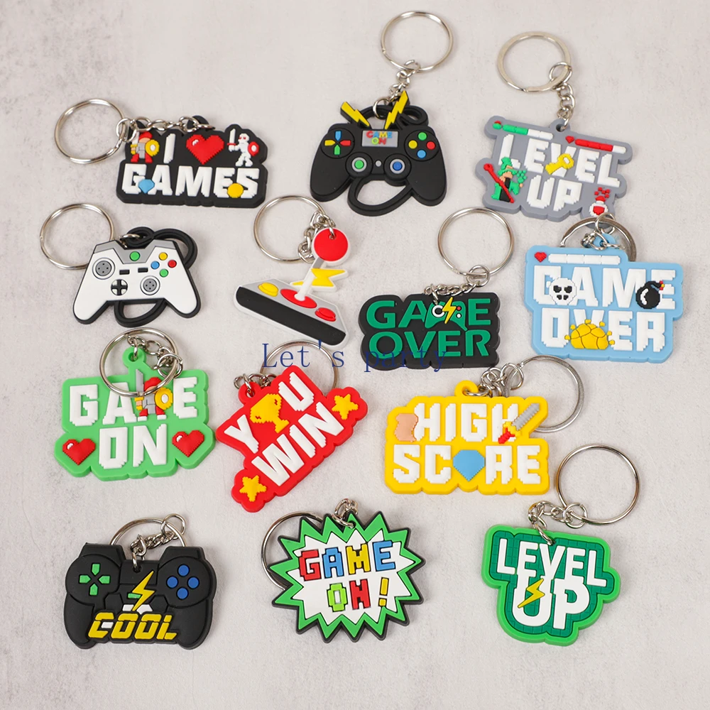 13 Uds. Llavero de PVC con tem - Gaming Console Keychain reseña y precio