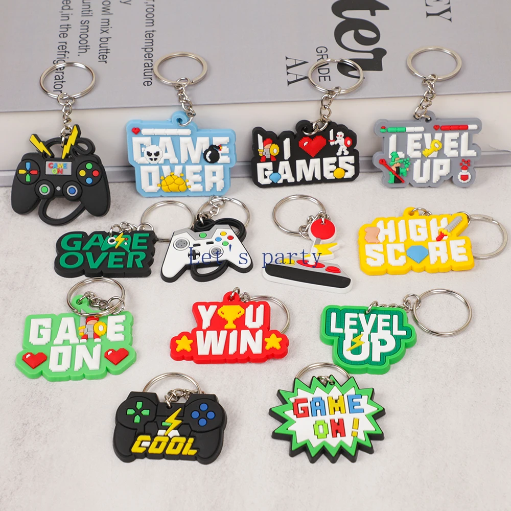 13 Uds. Llavero de PVC con tem - Gaming Console Keychain reseña y precio