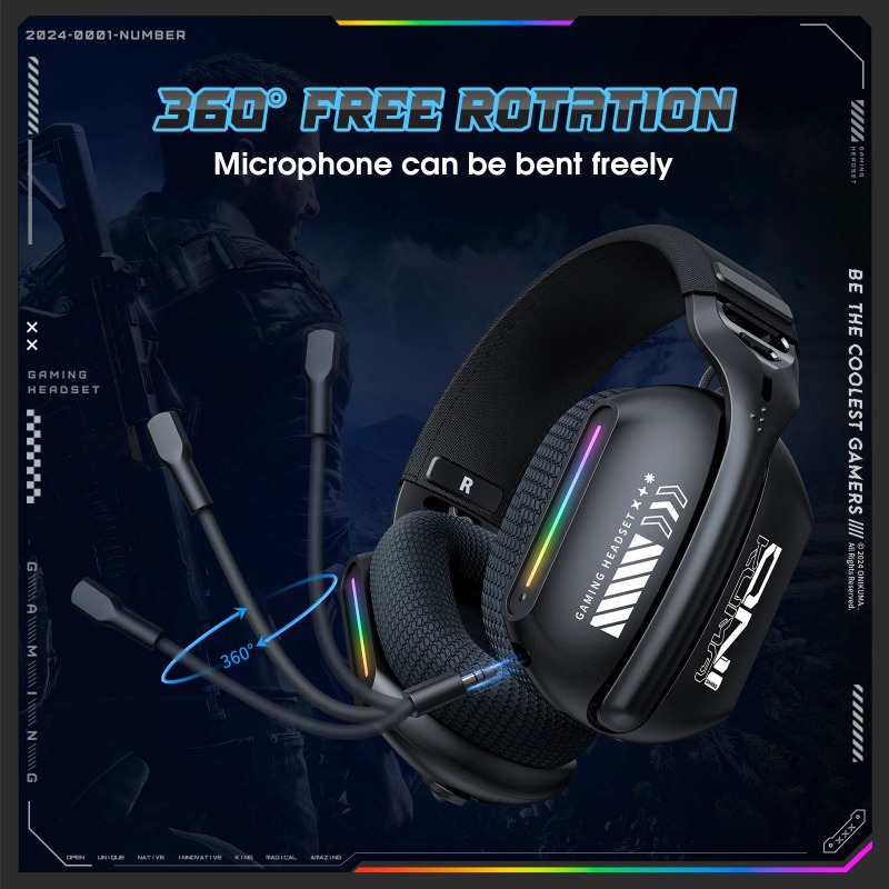 Auriculares para juegos ONIKUM - Gaming Console Apple reseña y precio