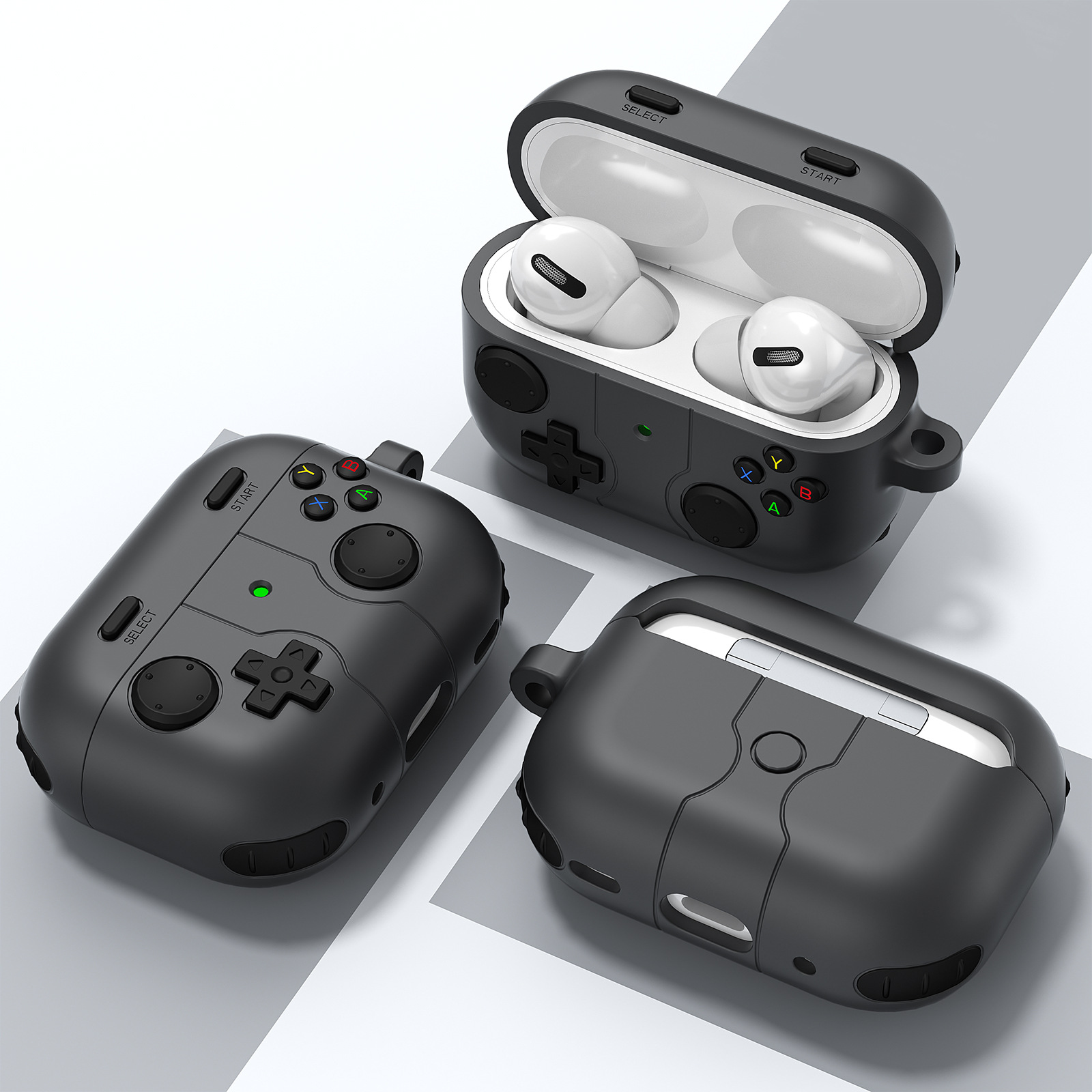 Funda para AirPods Pro 3 2 4 c - Gaming Console Keychain reseña y precio