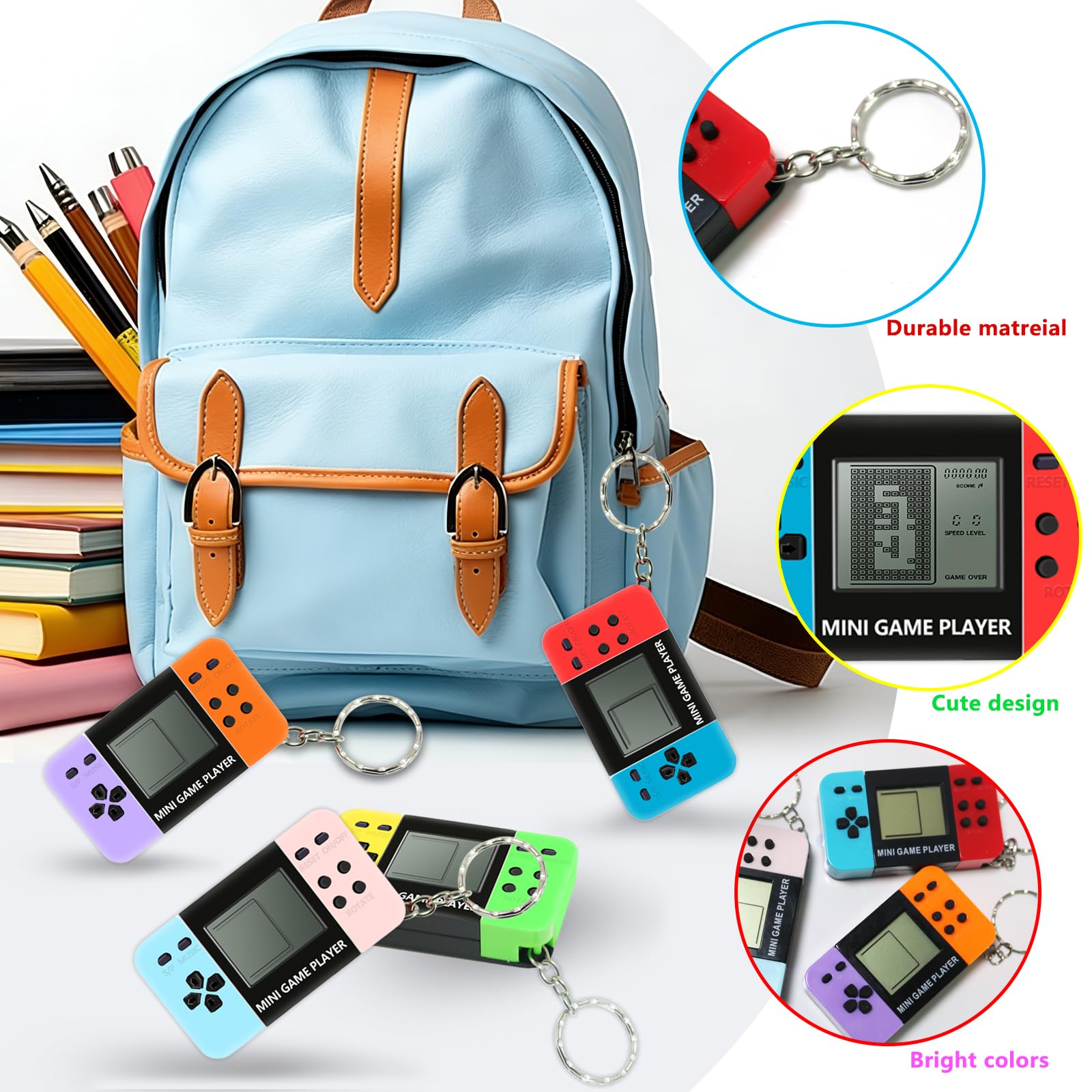 10-120 Piezas de Mini Consolas - Gaming Console Keychain reseña y precio